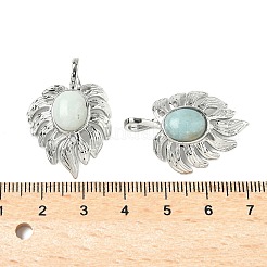 Подвески из натуральных цветов амазонита&nbsp;G-L623-04P-08