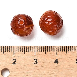 Perline acriliche opache bicolore&nbsp;OACR-G037-02A