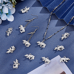 40 шт. Подвески из сплава в тибетском стиле&nbsp;TIBE-PH0002-50