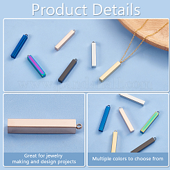 12 шт. подвески из нержавеющей стали 304 двух цветов STAS-BC0003-86