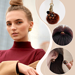 Кабошоны из смолы 16шт 3 стиля&nbsp;RESI-PH0002-45