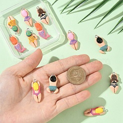 12шт 6 стиля пластиковые подвески&nbsp;KY-YW0002-21