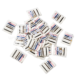 DIYの縫製キット  プラスチックボタンで  ミシン糸と針  カラフル  0.1mm  長さ19x4.5x1.5mm  ピン：0.5mm  11x1.5~2mm  穴：1.6mm&nbsp;TOOL-TA0006-11