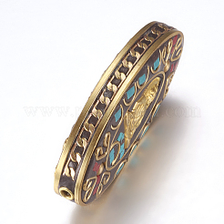 Индонезийские бусины ручной работы IPDL-F023-19C