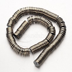Electroplate non magnetici ematite sintetico fili di perline&nbsp;G-F300-17A-06