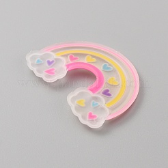Pvc cabochon di plastica&nbsp;SIL-WH0019-15A