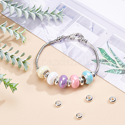 10 pz 5 stili 925 perline in argento sterling&nbsp;STER-SC0001-02S