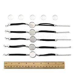 Изготовление браслета из замши 5шт. MAK-FS0001-06