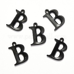 Alphabet-Anhänger aus Edelstahl 304&nbsp;STAS-H122-B-EB