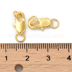 Fermoirs mousquetons en laiton&nbsp;X-KK-P249-05B-G