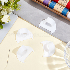 4 Stück 2 Arten Kunststoff-Nähschablonenlineal&nbsp;DIY-CL0001-27B