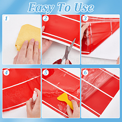 Бумажная наклейка на капот автомобиля DIY-WH0419-76A