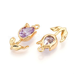 Латунные микро проложить кубического циркония подвески&nbsp;X-KK-N262-115A-G