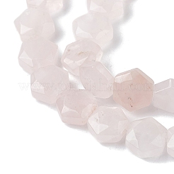 Fili di perline quarzo roso  naturale &nbsp;G-K359-C10-01