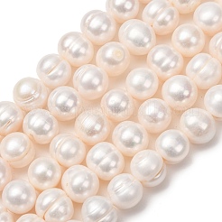 Fili di perle di perle d'acqua dolce coltivate naturali&nbsp;PA-CBABE82-09B