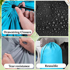 Прямоугольная дорожная сумка для белья из ткани Оксфорд&nbsp;ABAG-WH20015-10B