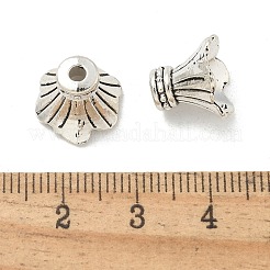 Тибетском стиле сплав шарик крышки TIBE-P003-73AS