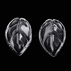 Прозрачные стеклянные бусины-лепестки GLAA-N001-12