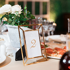 50 шт. прозрачные акриловые пустые карточки для рассадки AJEW-DC0001-71