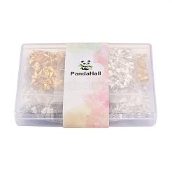 800 шт. 8 стиля железных застежек-кнопок IFIN-YS0001-03