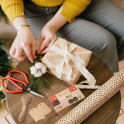 Наборы подарочной упаковочной бумаги с узором в виде сердца DIY-TAC0020-48