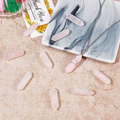 Ограненные натуральные лечебные камни из розового кварца G-SZ0001-54