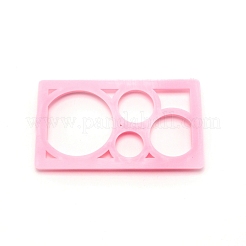 Runde kunststoff backen kuchen stanzformen form&nbsp;DIY-WH0001-82