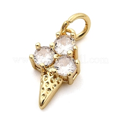 Латунные микро проложить кубического циркония подвески&nbsp;KK-C134-29G