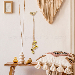 4 шт. 2 стильных железных колокольчиков подвесные украшения HJEW-OC0001-16