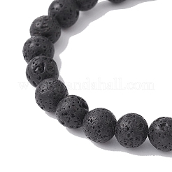 Bracciali elasticizzati in misto pietra naturale e sintetica&nbsp;BJEW-JB09519-02
