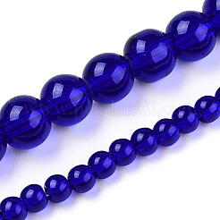 Прозрачные стеклянные бусины&nbsp;LS-GLAA-T032-T6mm-15