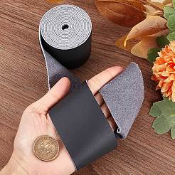 Плоский шнур из микрофибры из искусственной кожи&nbsp;LC-WH0006-07D-02