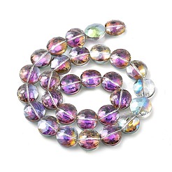 Гальванизируйте прозрачное стекло бисер нитей&nbsp;EGLA-M032-01A-FR01