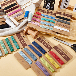 12шт. набор хлопковых ниток 12 цветов OCOR-GF0003-06