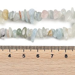 Природные морганит нитей бисера G-F716-03-A