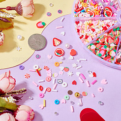 70гр 10 стиля кабошонов из полимерной глины ручной работы&nbsp;CLAY-SW0001-03A