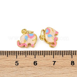 Латунь эмаль подвески&nbsp;KK-Q081-01B-MG