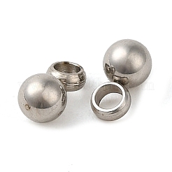 ステンレススチールチャーム201個  ボールチャーム  ステンレス鋼色  5.5x3mm  穴：1.2mm&nbsp;STAS-A093-02A-P-1
