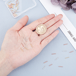 Бисера латунной трубки KK-FH0001-18