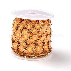 Звено цепи с эмалью из золотой латуни CHC-H103-06D-G