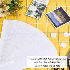 300 шт. прозрачные самоклеящиеся петельки из ПВХ CDIS-HY0001-01