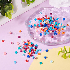 200 шт. 10-цветные синтетические бусины из императорской яшмы G-TA0002-49