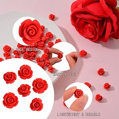 80шт 2 бусины из киновари CARL-SZ0001-01