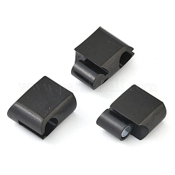 Fermoirs magnétiques en acier inoxydable chirurgical 316 avec placage ionique (IP) et emembouts collées&nbsp;STAS-F269-03MB-01
