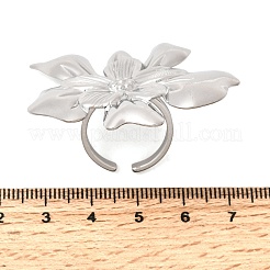 Открытые манжеты из нержавеющей стали 304 для женщин&nbsp;RJEW-A091-22P