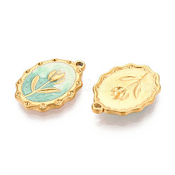 Подвески из нержавеющей стали 304 с эмалью STAS-N110-27E-G