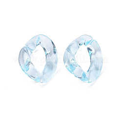 Anneaux de liaison acryliques transparents&nbsp;MACR-S373-108-B07