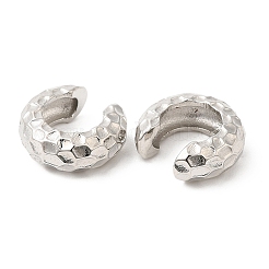 Латунные серьги-каффы для женщин&nbsp;LS-EJEW-Q770-24P