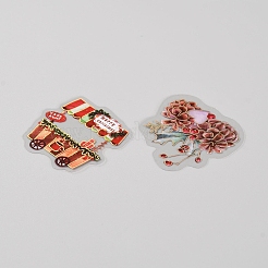 30 Stück 15 Stile Weihnachtsthema Haustier selbstklebende Aufkleber&nbsp;DIY-WH0308-335C