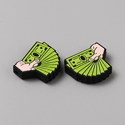 Экологичные силиконовые фокусные бусины в долларах США SIL-CJC0007-02A